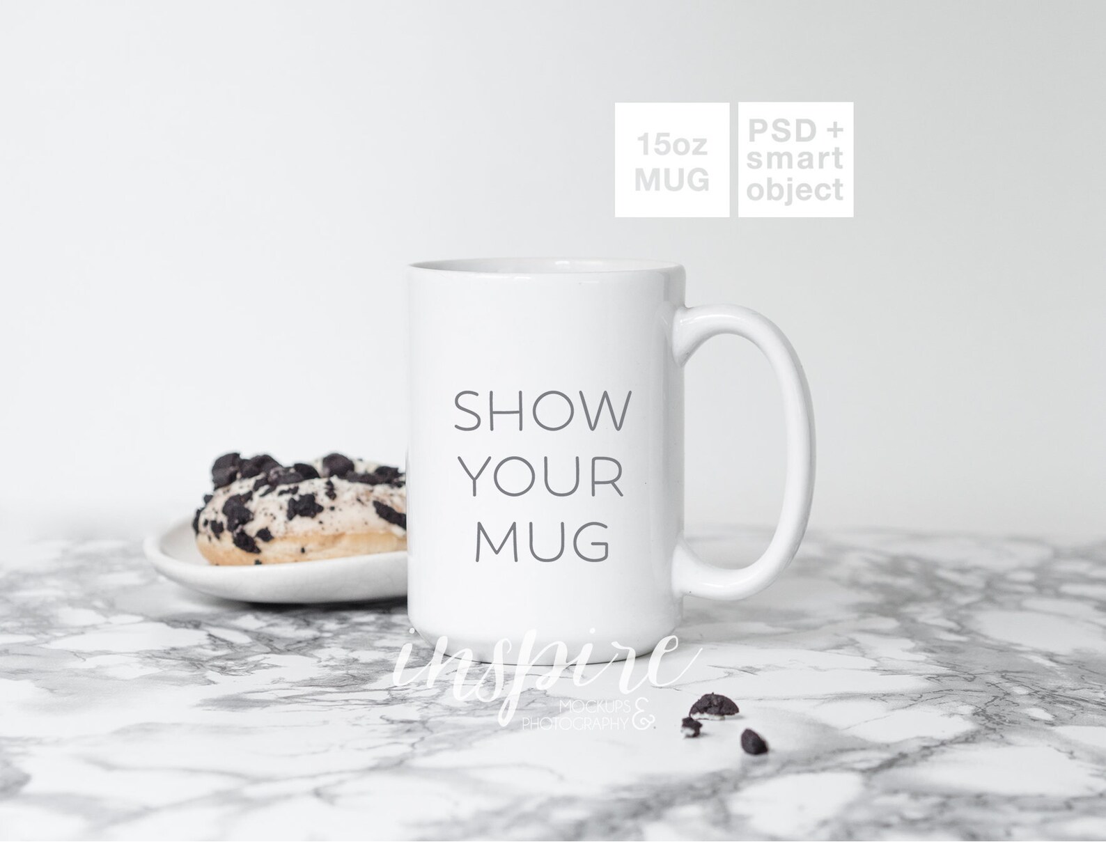 Download 15oz Coffee Mug Mockup / PSD Smart Object / 15oz Ceramic ...