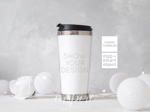 Download Travel Tumbler Xmas Mockup / PSD Smart Object / Insulated | Etsy