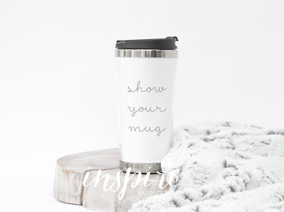 Download Travel Tumbler Mockup / PSD Smart Object / Insulated ...