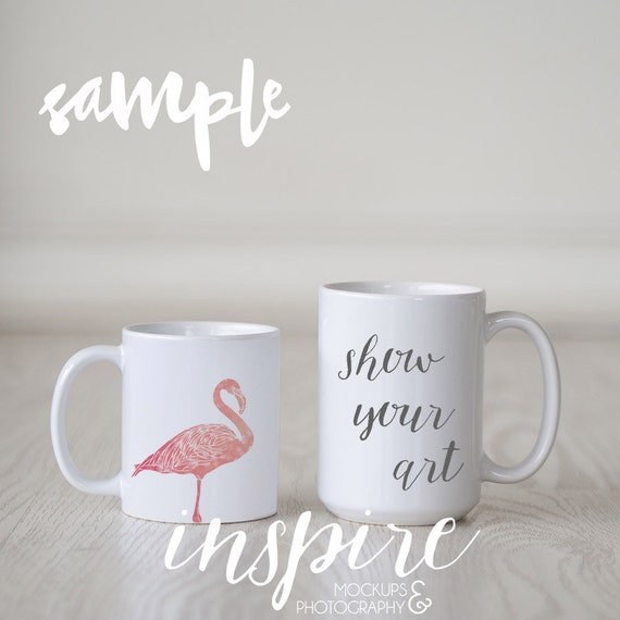 11oz 15oz Ceramic Mug Mockup Psd Smart Object Comparison Etsy