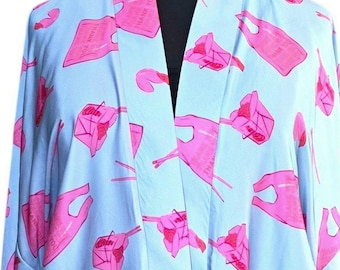 The "Takeout & Thank You" Kimono Robe