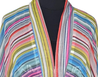 Chroma Breeze Hi Low Crop Top