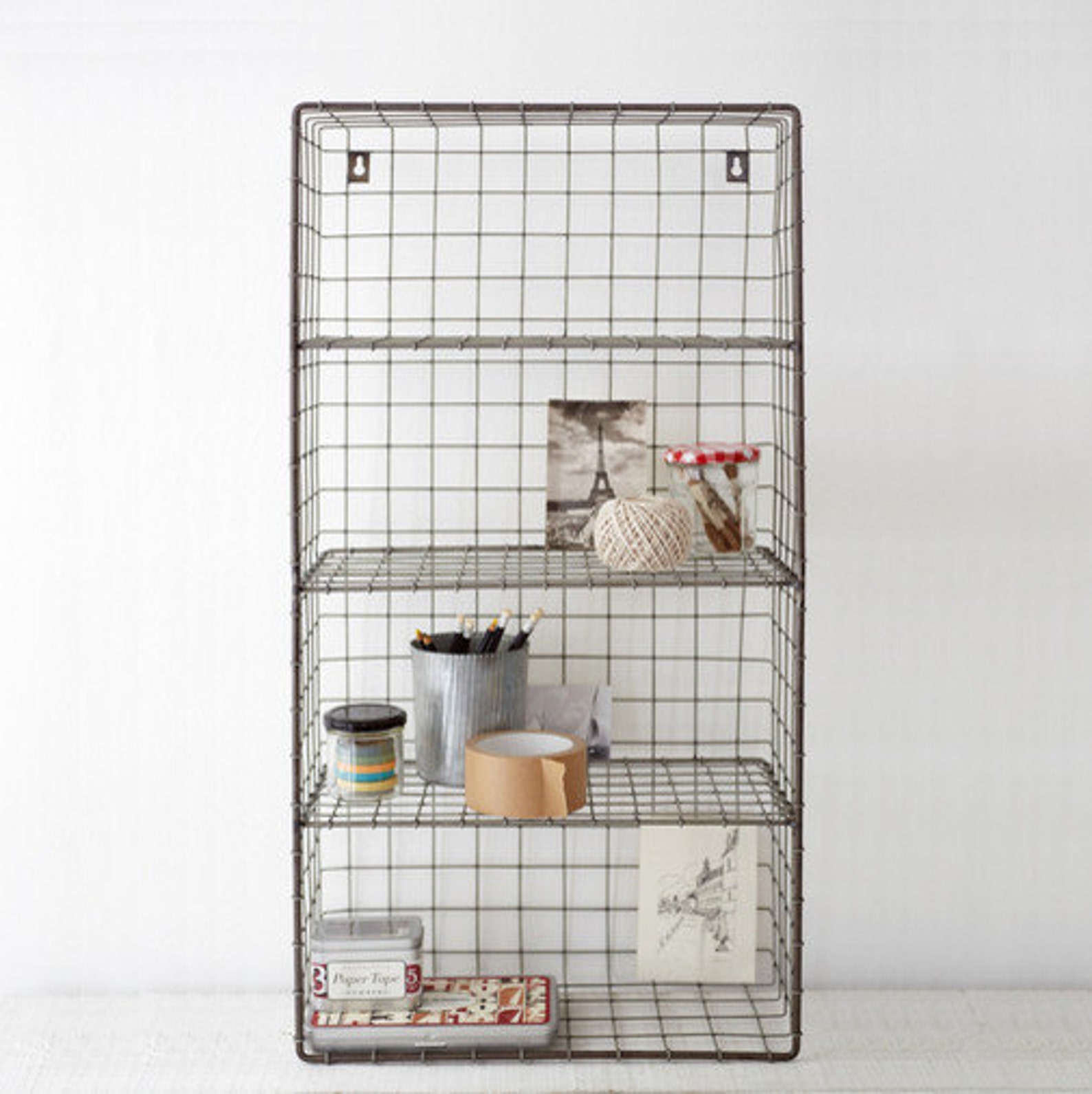 Metal Wired Shelves Etsy UK