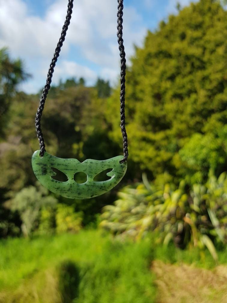 Tangiwai Pounamu necklace New Zealand sourced and made. Etsy