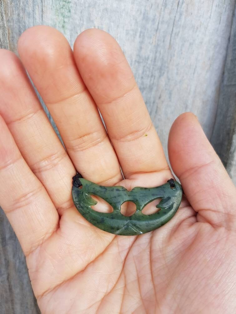 Tangiwai Pounamu necklace New Zealand sourced and made. Etsy