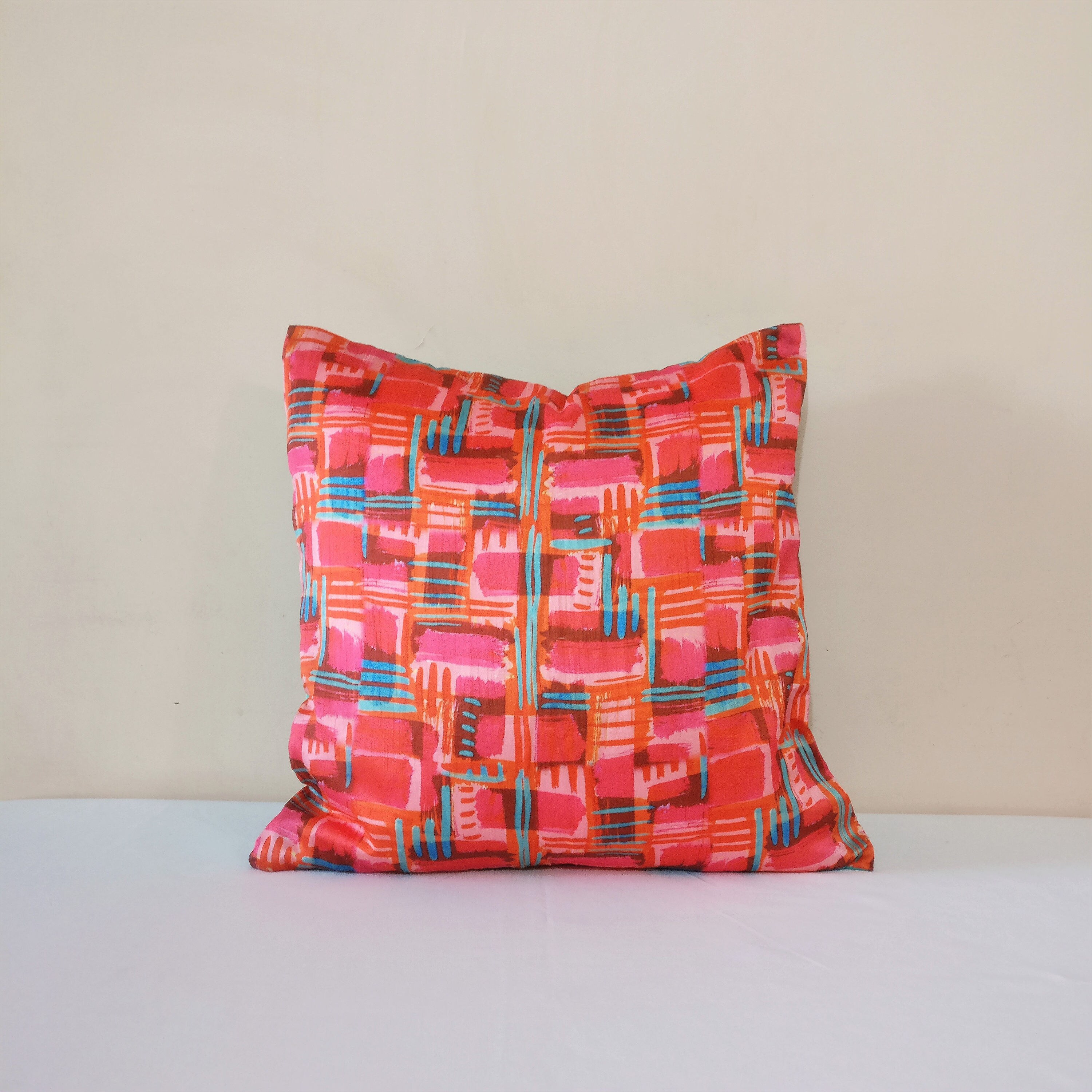 Colorful Pillow Cover/ Multicolor Pillow/ Decorative Pillows/ Etsy
