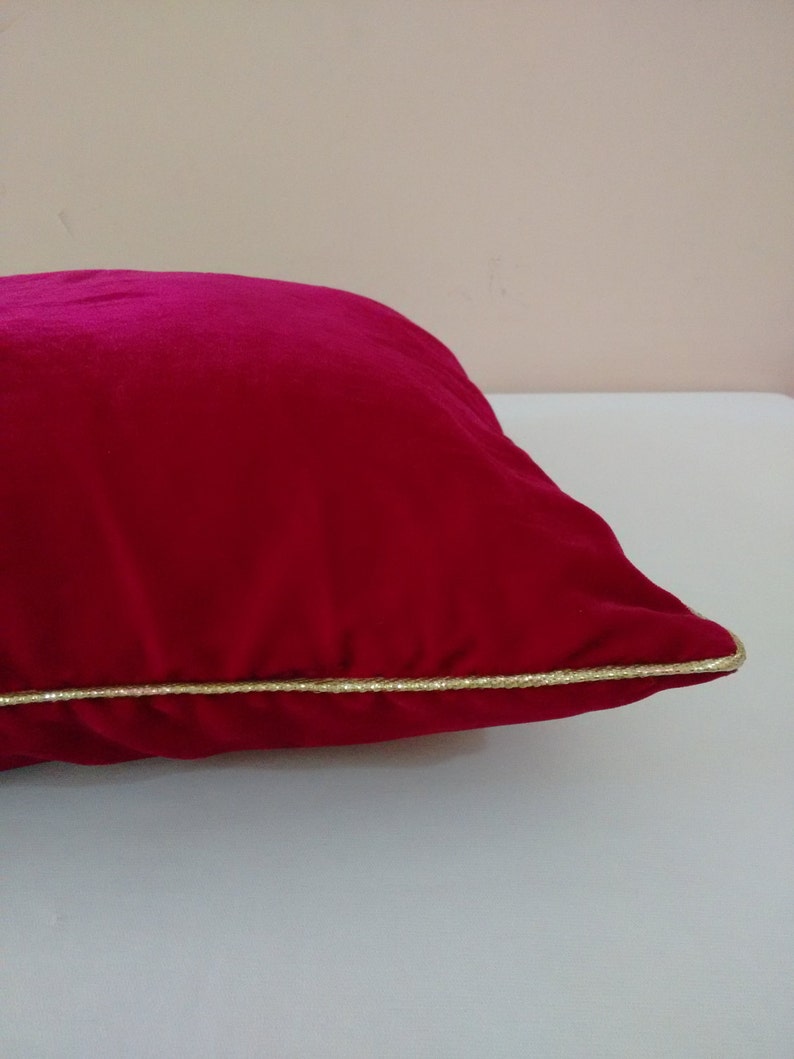 Pink Velvet Pillow Cover/ Soft Velvet Pillows/ Pink Euro Etsy