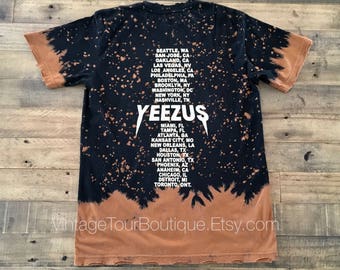 yeezus bleached shirt