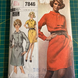 Vintage sewing pattern
