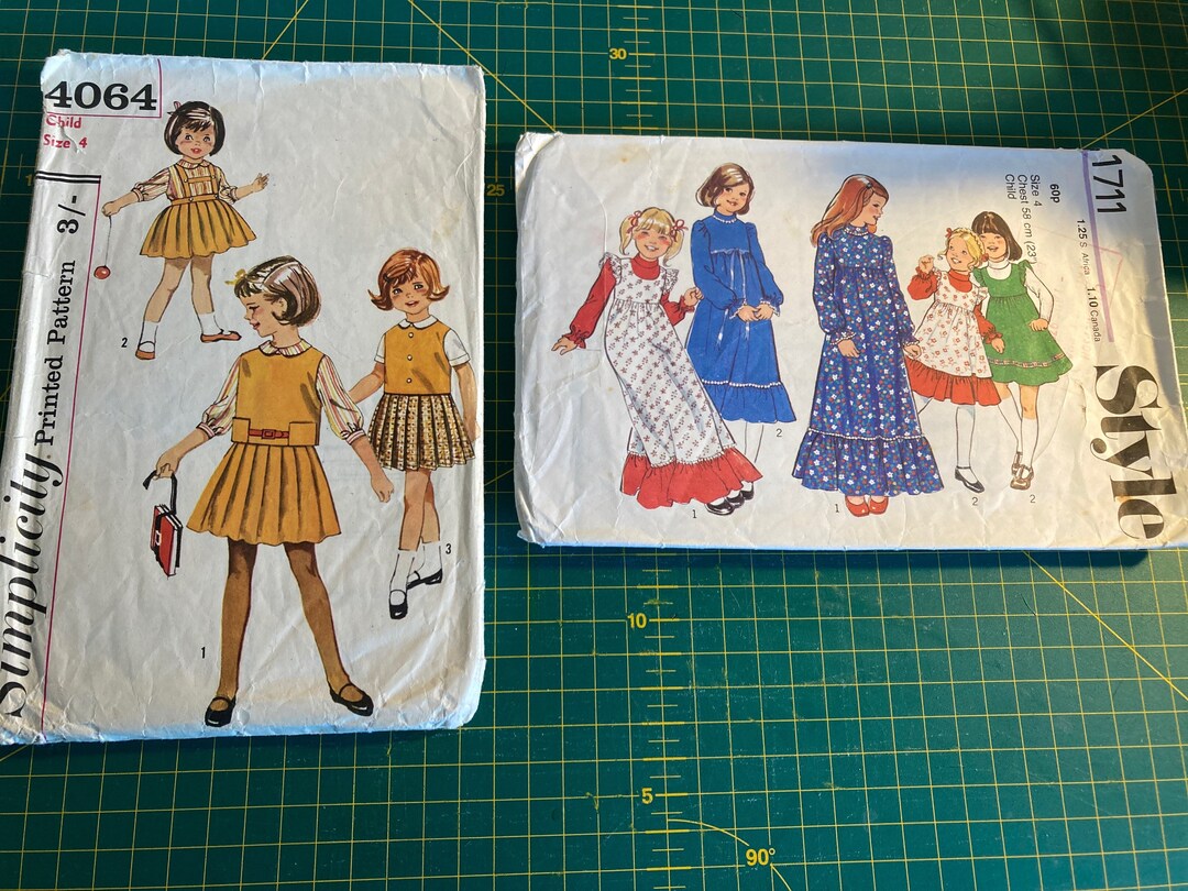 Vintage Sewing Pattern Bundle - Etsy