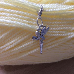 Peter Pan Stitch Markers, Peter Pan Progress Markers,Stitch Markers, Tinker Bell, Big Ben, crocodile image 4