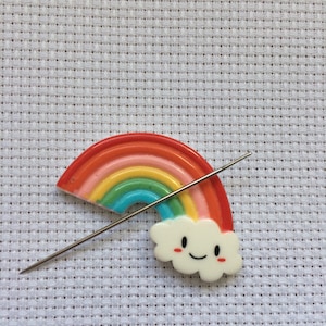 Rainbow Needle Minder, Naald Minder, Borduurwerk, Naaien