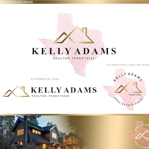 Design del logo immobiliare, logo dello stato personalizzato, marchio dell'agente immobiliare, logo della mappa, design del logo immobiliare, agente immobiliare della filigrana, logo della casa, logo prefabbricato 53.1