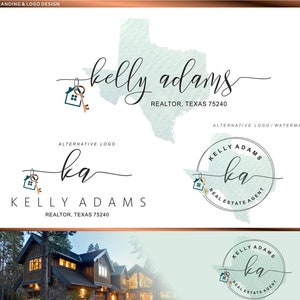 Logo di stato personalizzato, Design del logo immobiliare, Logo dell'agente immobiliare, Kit di branding, Marchio aziendale, Logo mondiale, Design della chiave della casa, Keyence del logo della mappa 55.1