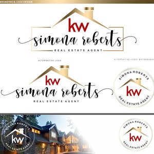 Logotipo de realtor Diseño de logotipo de bienes raíces Logotipo de estado clave, Kit de marca Diseño de logotipo de realty, Agente de bienes raíces de sellos Negocios de bienes raíces keller williams 158