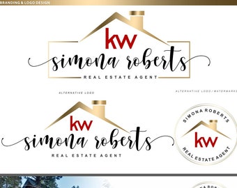 Logotipo do corretor de imóveis Design de logotipo imobiliário Logotipo do estado chave, Kit de branding Design de logotipo imobiliário, Selo corretor de imóveis Negócios imobiliários keller williams 158