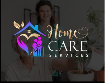 Hospice Care Logo, Home Healthcare service, Nurse, Medical Service 07
