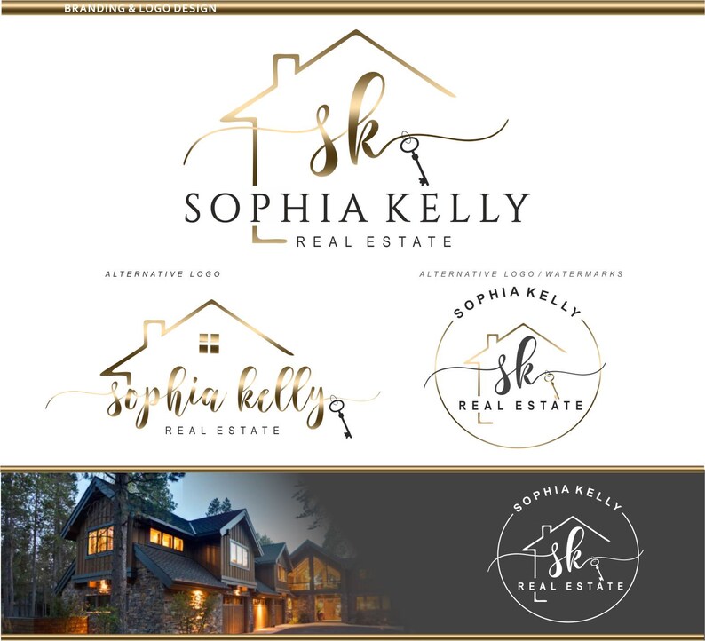Realtor Logos Exp Real Estate Logos Realtor Branding Real Etsy
