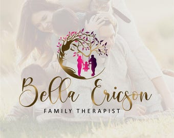 Familientherapie-Psychologie Logodesign, Ganzheitlicher Life Coach 320