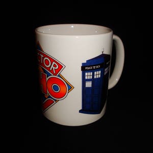 Dr Who Coffee Mug Classic Logo Gift Shop image 3