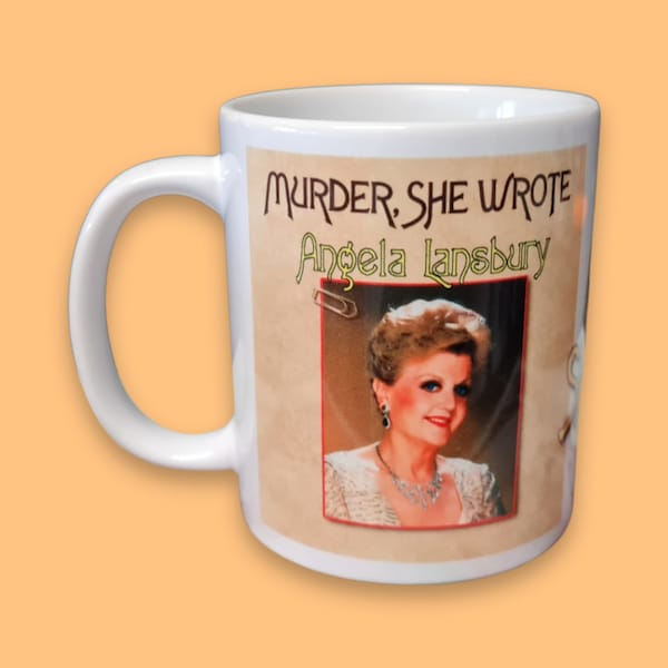 Personalised Angela Lansbury Murder She Wrote Mug, Personalised Photo Mug, Gift for him, gift for her, christmas gift, birthday gift