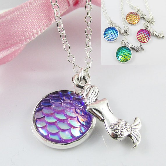 H2o Just Add Water Inspired Mermaid Charm Pendant Necklace - How To Add A Pendant Necklace