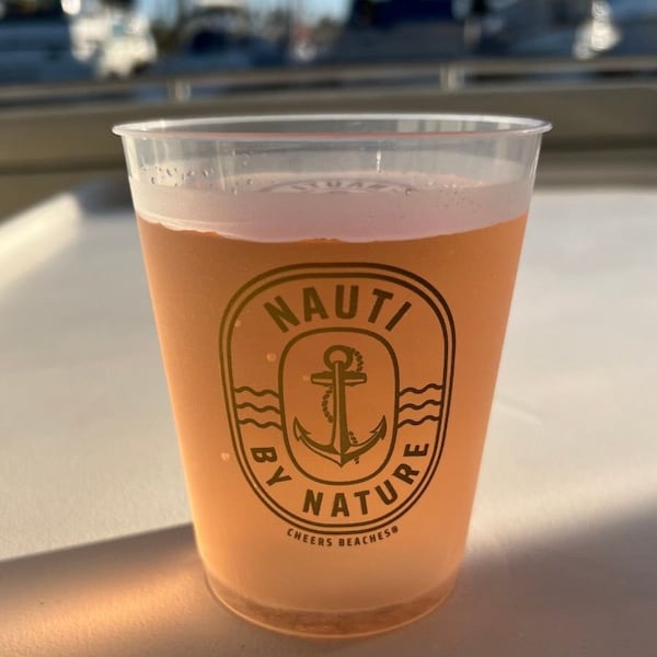 Nauti By Nature Frosted Party Cups Fun Boat Party Cups Nautical Gifts Party Supplies Yachting Cups Boat Life Reusable Party Booze Cruise