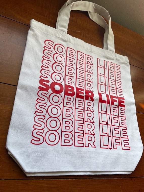 Addiction survivor it's not for weak sobering sobers Tote Bag