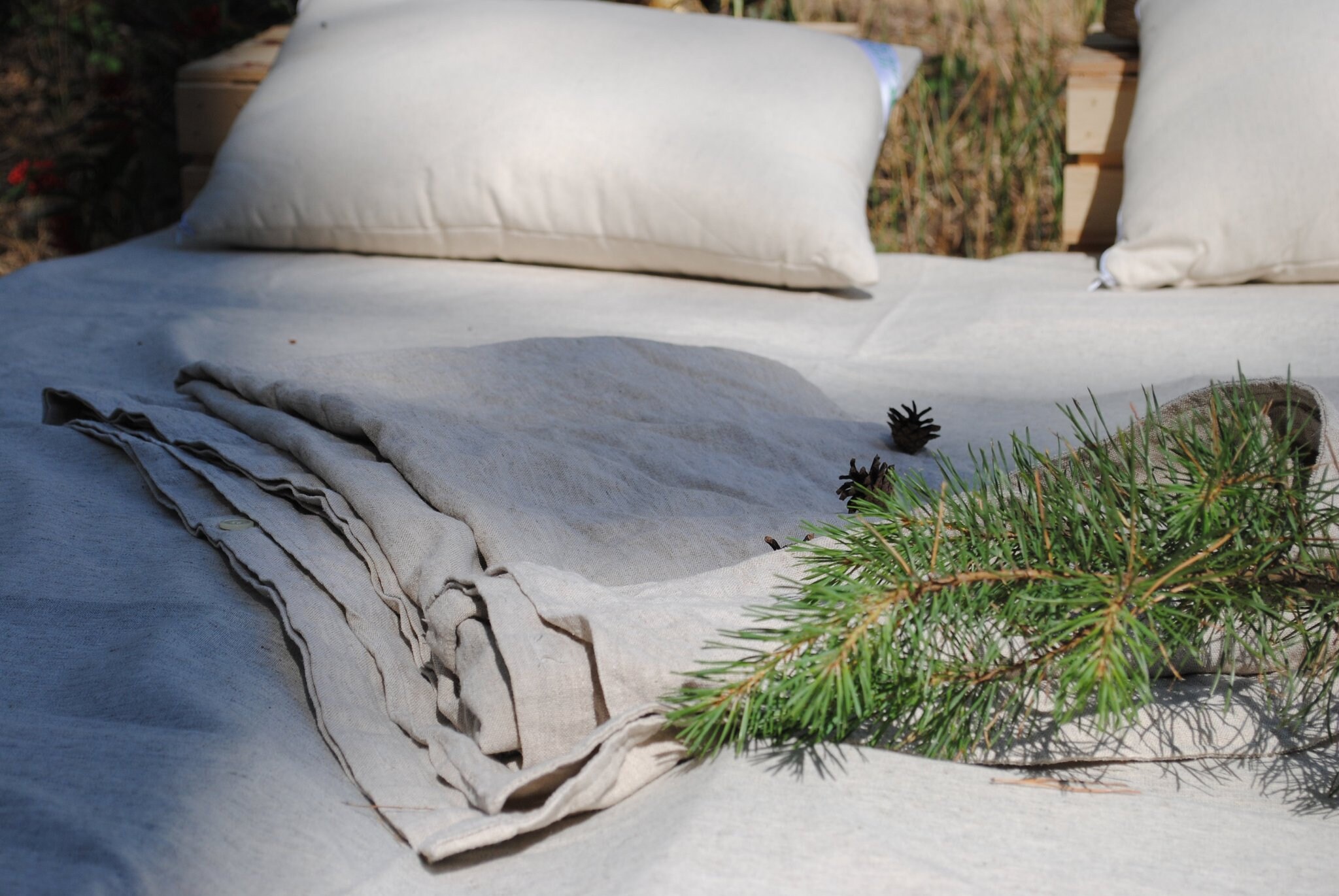 Hemp Bedding Set of 4 100 Organic Flat Sheet Duvet Cover Etsy