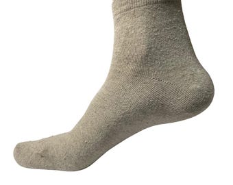 Hemp socks, 100% organic hemp, high comfort, very durable fabric (All Sizes)