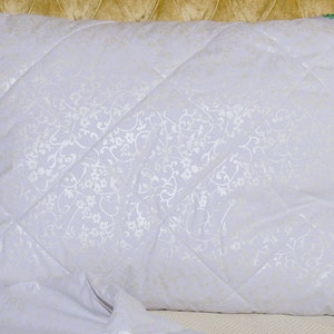 Hemp pillow with hemp filling and sateen/cotton cover, 100% Organic, Natural Breathable Fabric, Comfort Sleeping (Many Sizes)