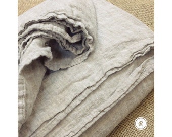 Drap plat en chanvre, 100 % biologique, tissu naturel respirant, confort de sommeil (plusieurs tailles).