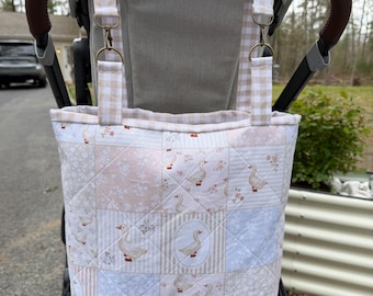 Baby stroller caddy bag