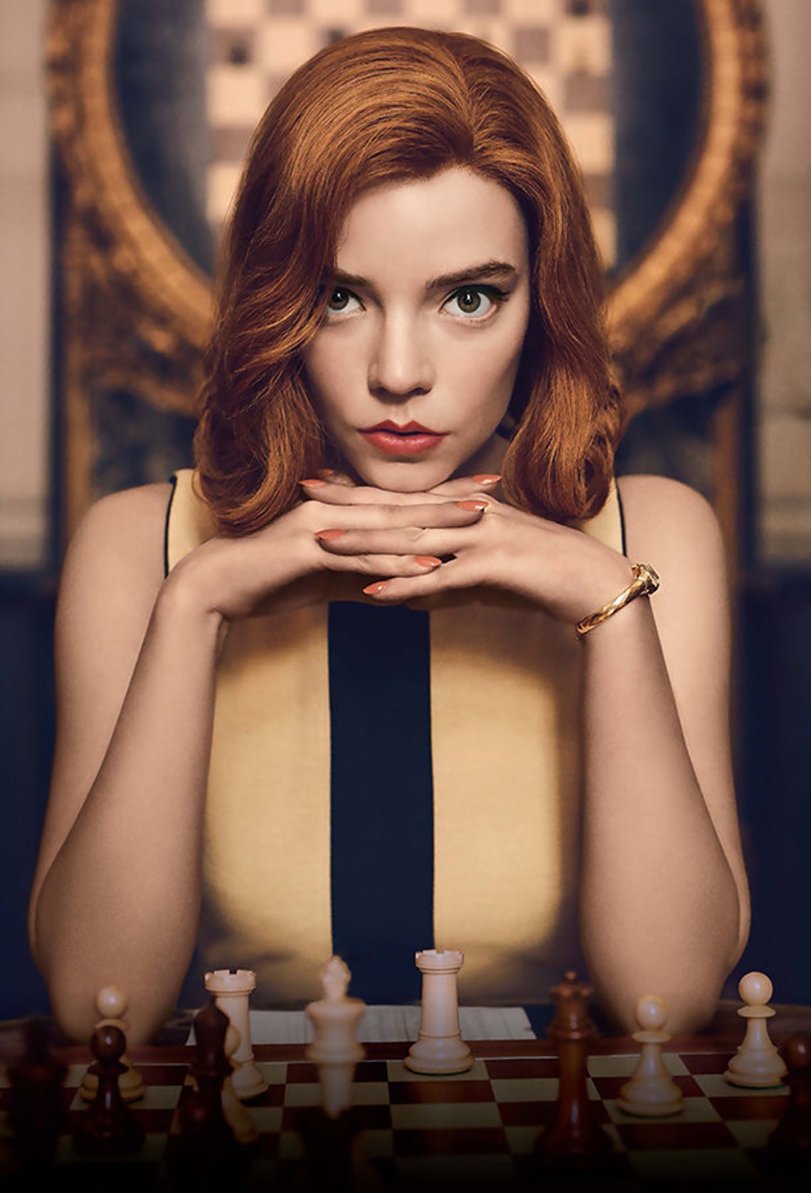 TV SERIES POSTER The Queen's Gambit High Quality Etsy