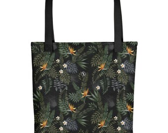 Cross Body Laptop School Work Bag Tropical Tucan Paradise Messenger Bag