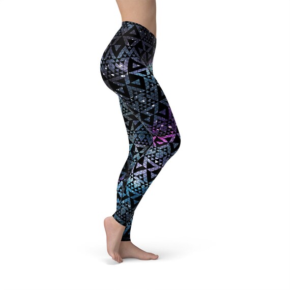 Galaxy print yoga pants sale