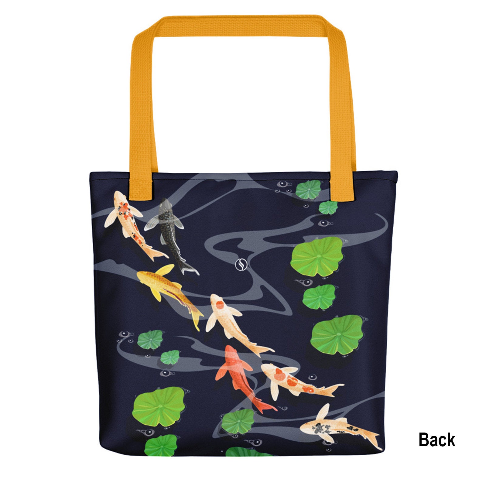 Koi Fish Tote Bag for Women School of Fish in the Pond on Etsy