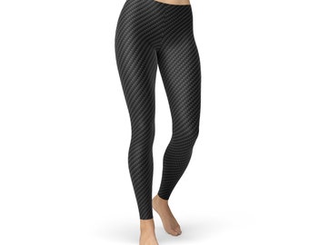 Black Carbon Fiber Leggings Black Print Pattern Leggings, Carbon Fiber  Tights, Carbon Fiber Leggings, Carbon Fiber Yoga Pants -  Australia