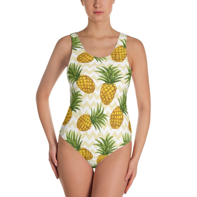 pineapple maternity swimsuit