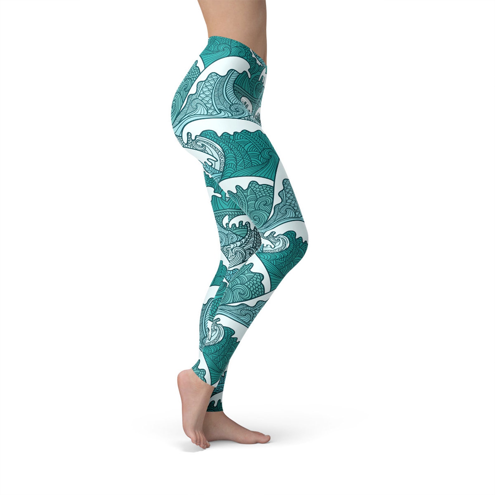 Ocean Cat leggings