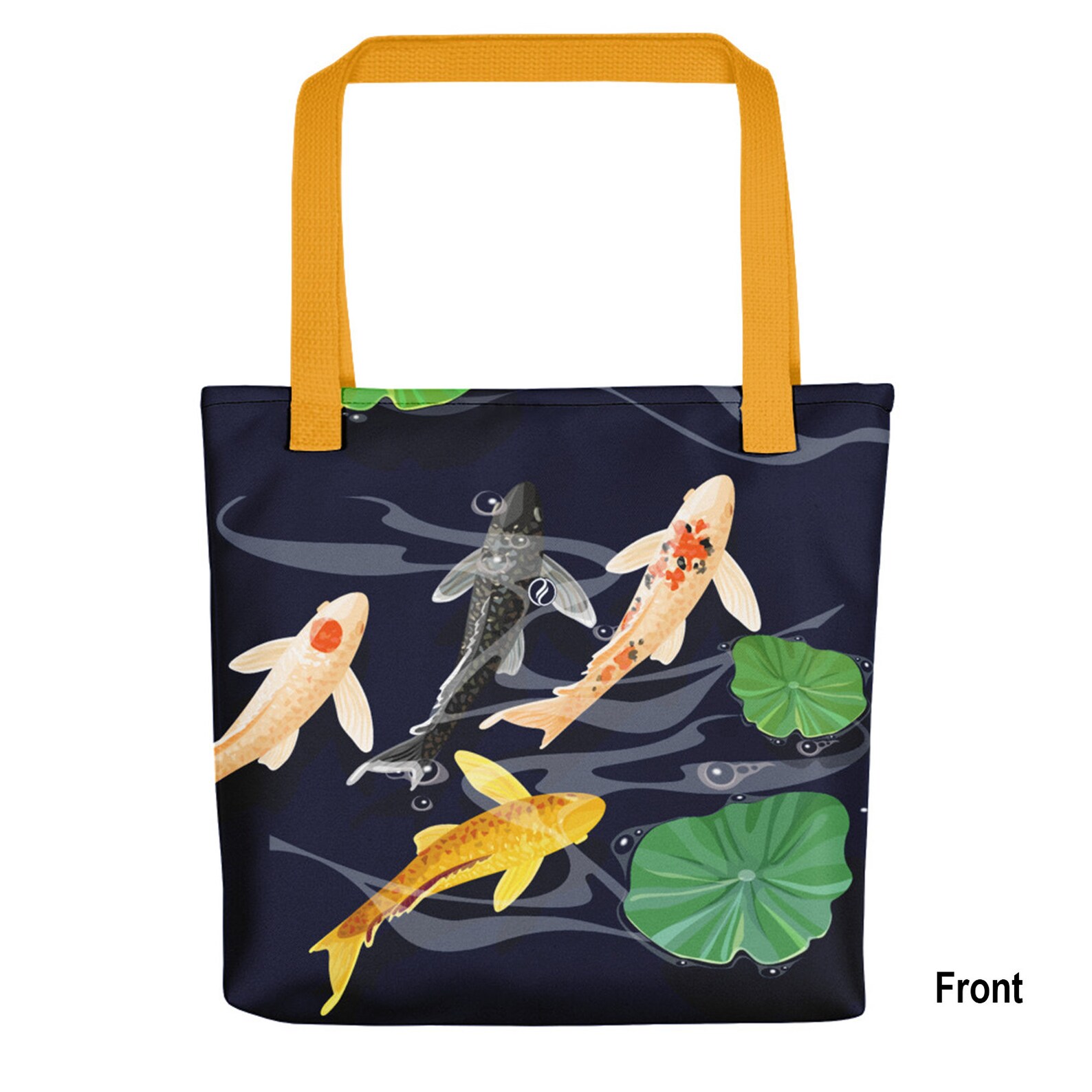 Koi Fish Tote Bag for Women School of Fish in the Pond on Etsy