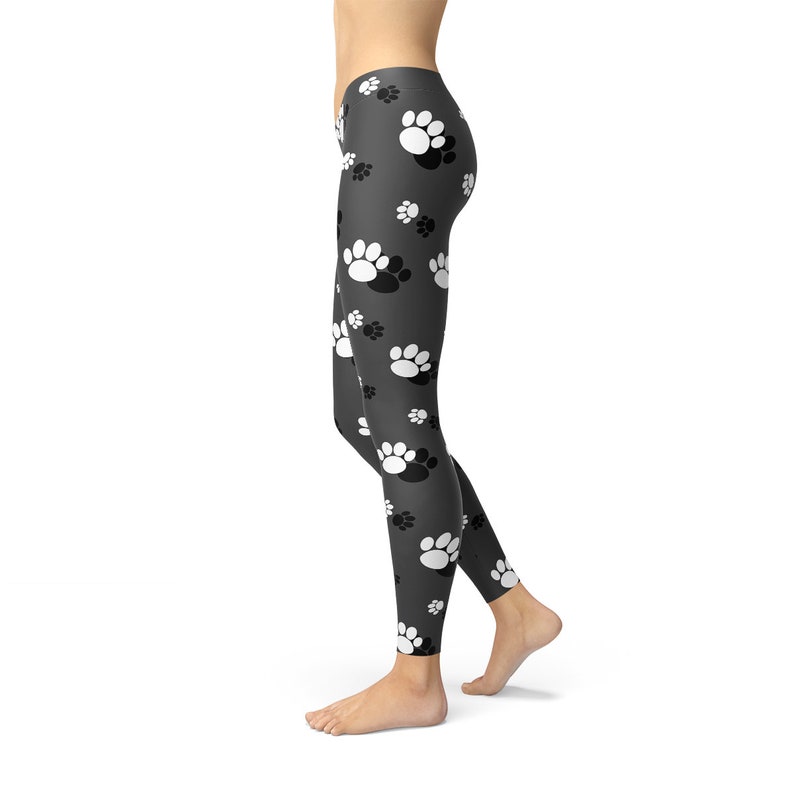 Dog Paw Print Men's Leggings