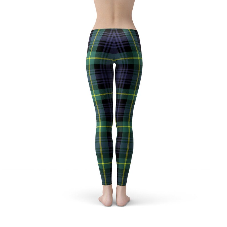 MacKay Blue Tartan Leggings