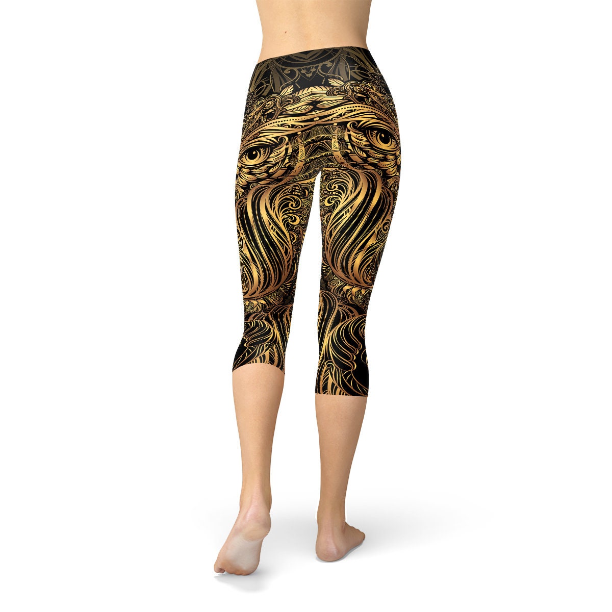 Golden Ornament Owl Capri Leggings Owl Print Capri Owl Yoga - Etsy Singapore Golden Ornament Owl Capri Leggings Owl Print Capri Owl Yoga - Etsy Singapore