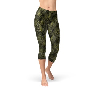 legging vert foncé