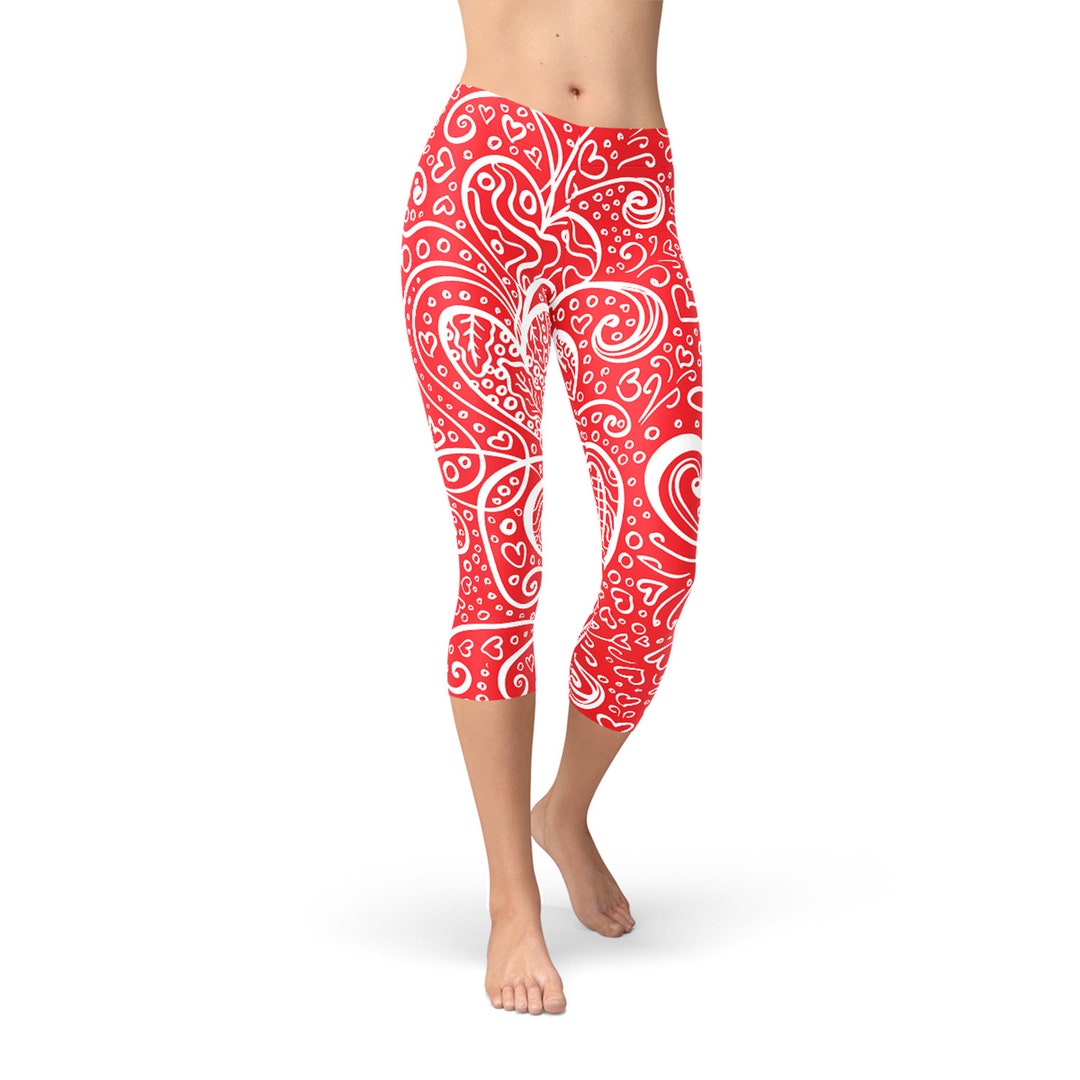 Leggings Capri Heart Candy