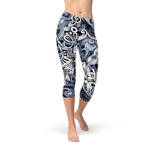 Disco Capri Leggings Voor Vrouwen - Muziek Festival Kleding, Festival Capri Leggings, Festival Broek, Grunge Broek, Jaren &#39;80 Broek, Disco Broek