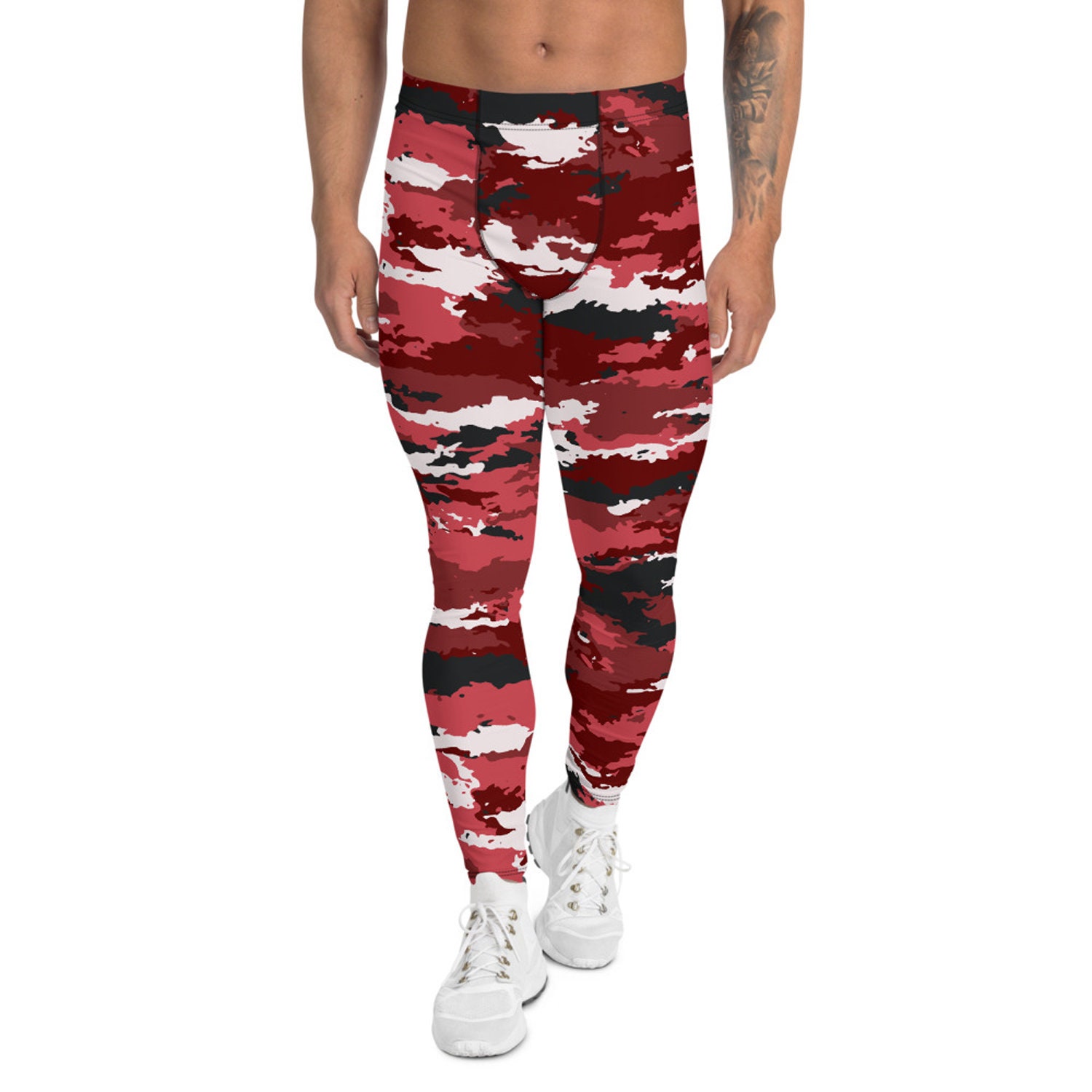 Red Wholesale Super Stretch Camo Trousers In Red  ModeSens