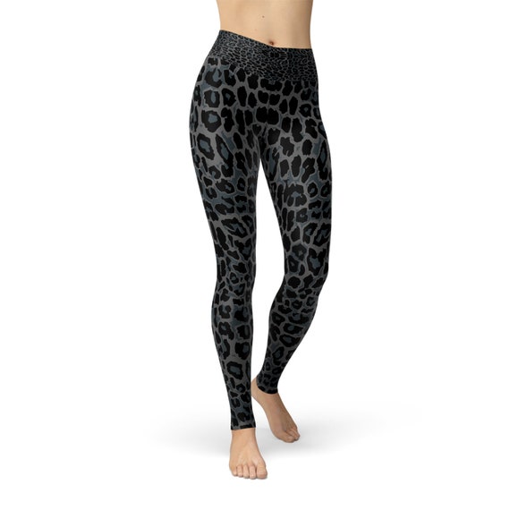 Black Panther Yoga Leggings for Women High Waist Band Workout Pants With  Printed Leopard Spots Perfect for Crossfit, Running or Gym -  Singapore