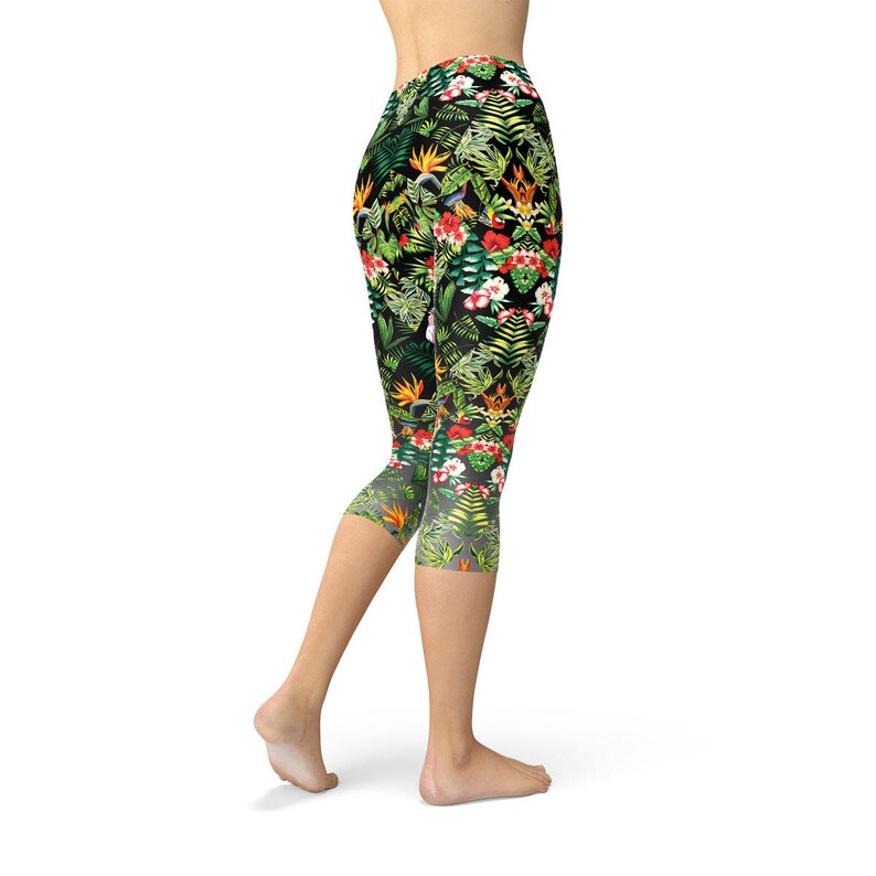 nike birds of paradise leggings